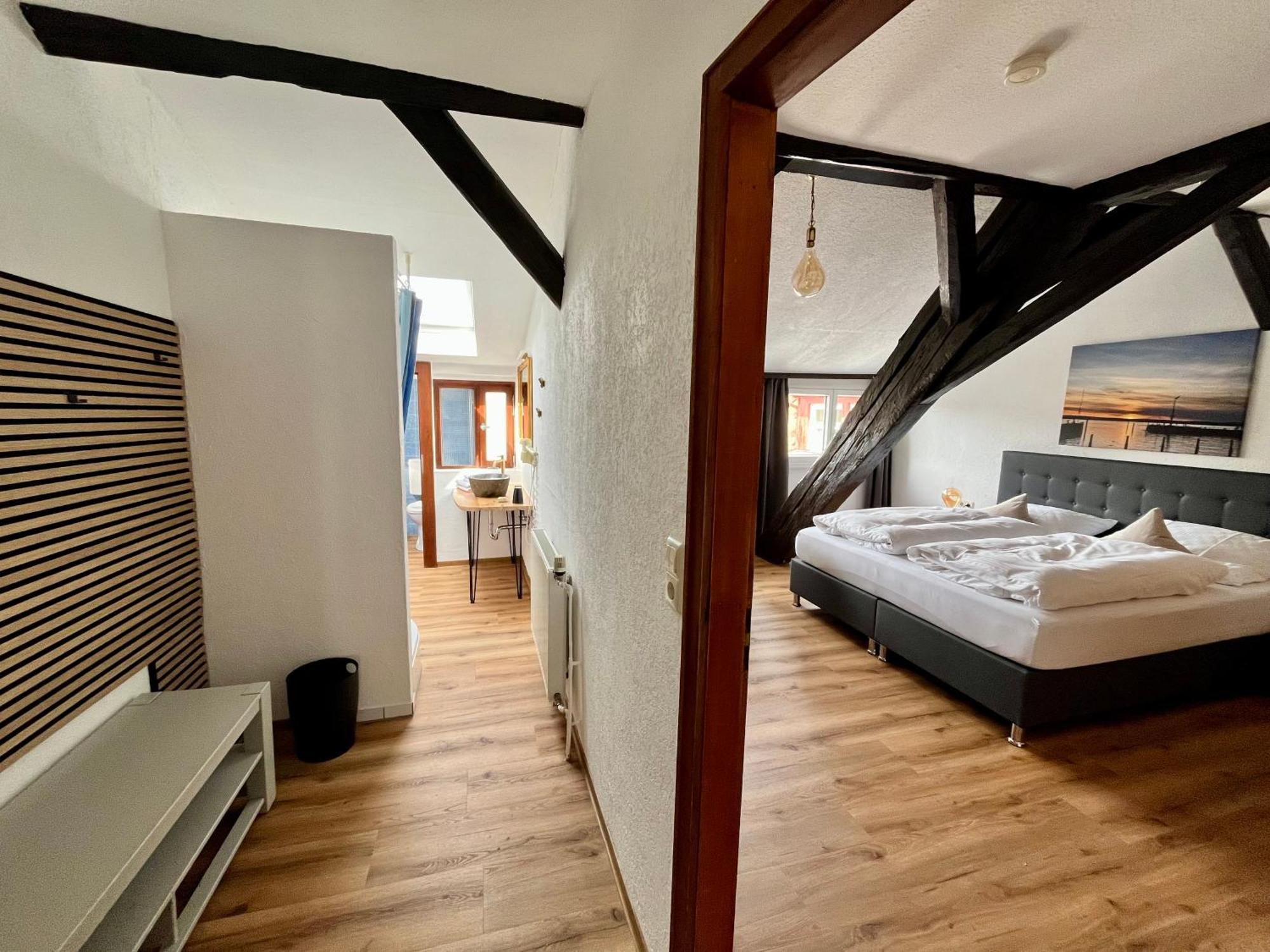 Gaestehaus Am Hafen Меерсбург Екстериор снимка